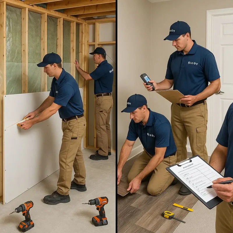 Repairs and Reconstruction process in Hauppauge, NY